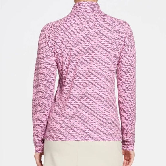 Lady Hagen Printed UV 1/4 Zip Golf Pullover - Picture 2 of 5